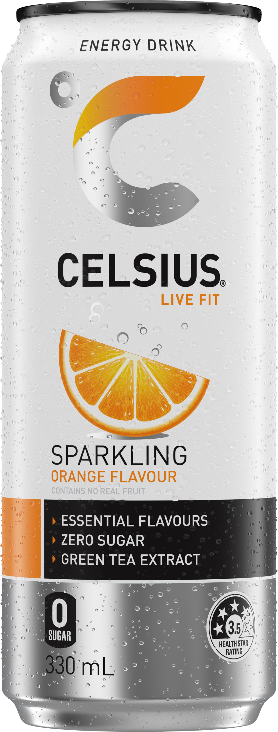 Sparkling Orange – Product's Front Label